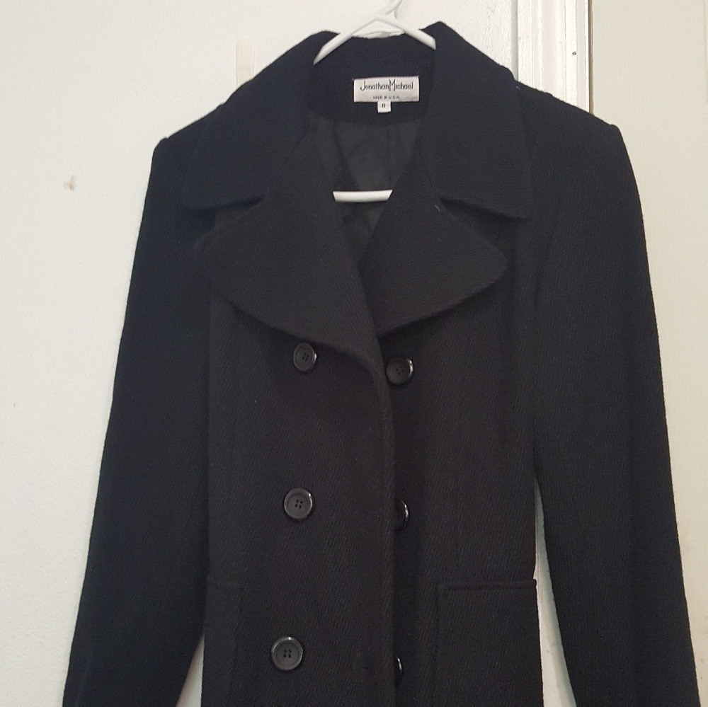 Jonathan Michael woman Black wool coat
